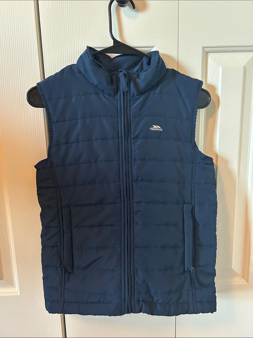 Trespass Dark Blue Quilted Puffer Vest